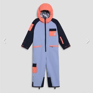 Namuk Quest Snow Overall Kids Colorblock Snowsuit